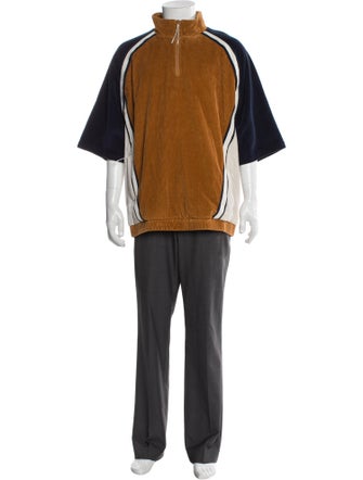 KITH Striped Overcoat