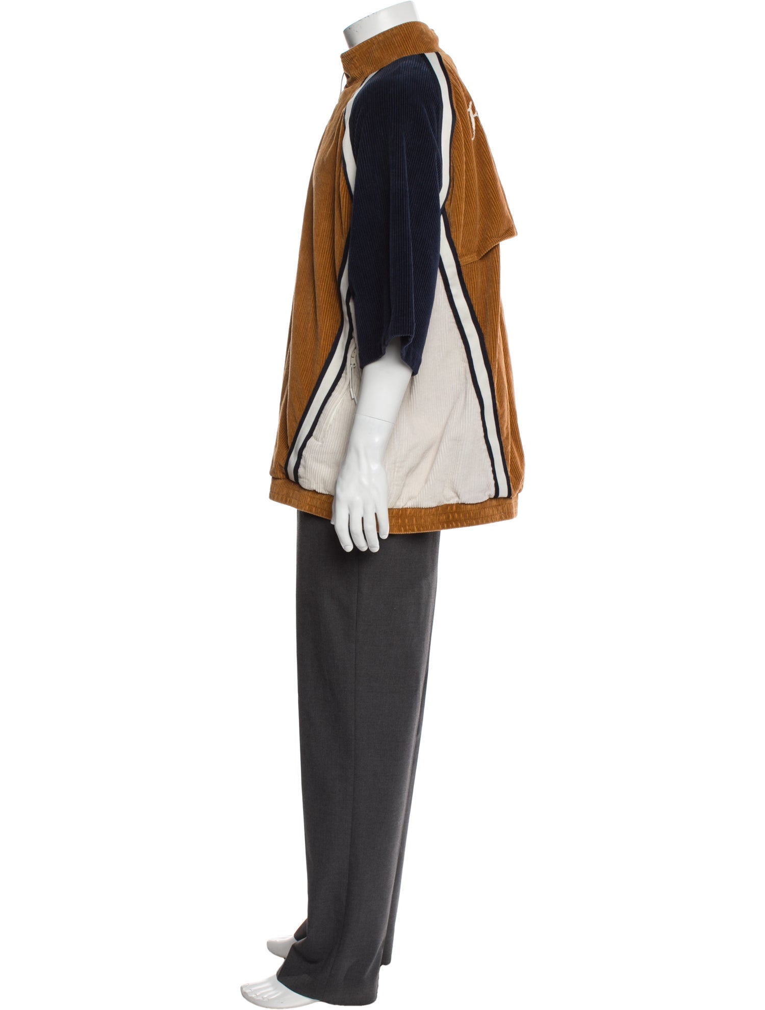 KITH Striped Overcoat