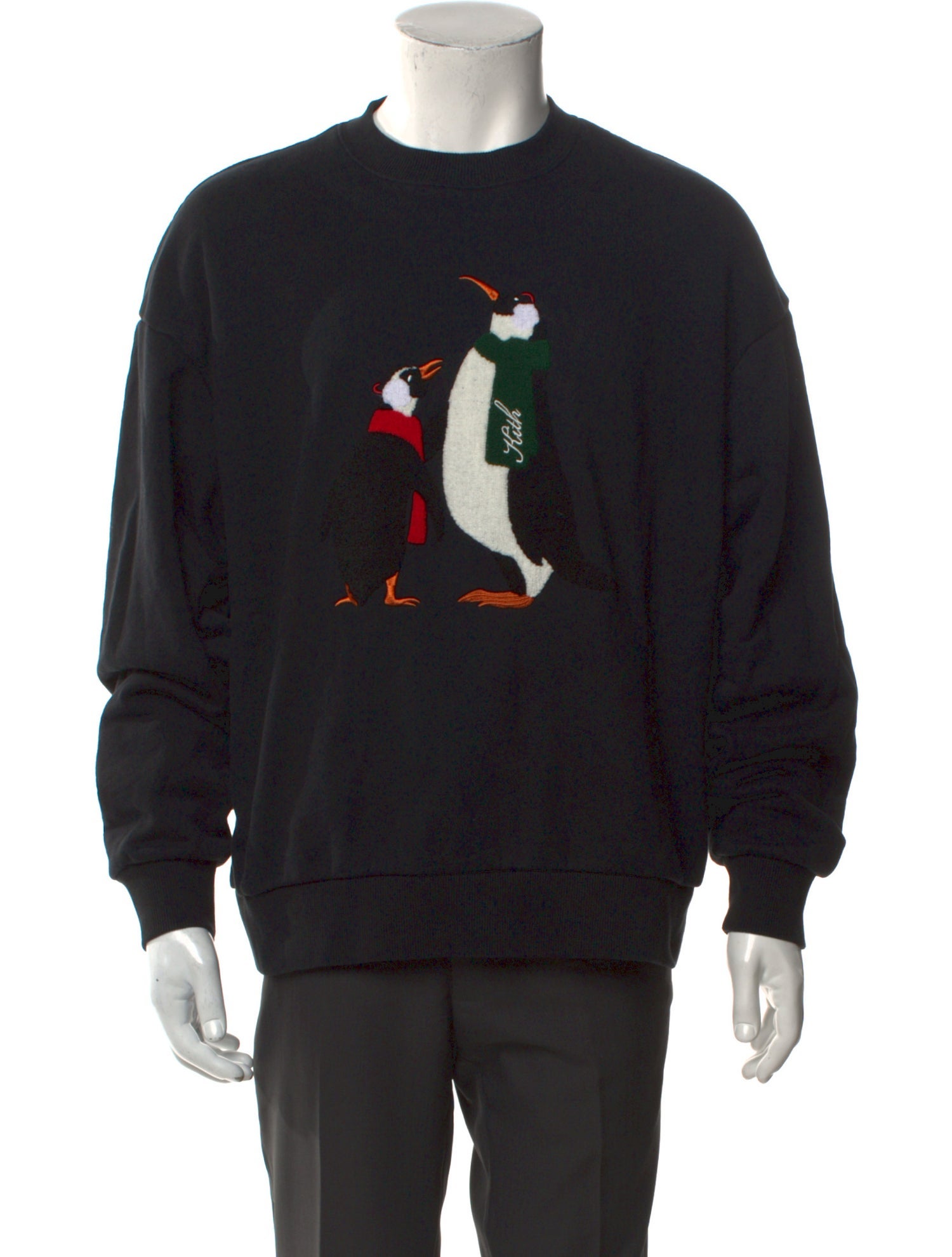 KITH Graphic Print Crew Neck Pullover