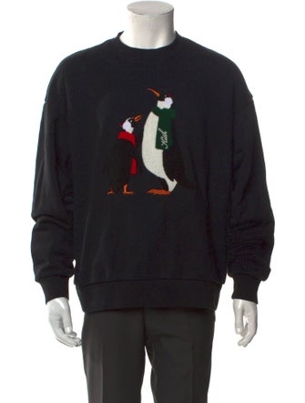 KITH Graphic Print Crew Neck Pullover