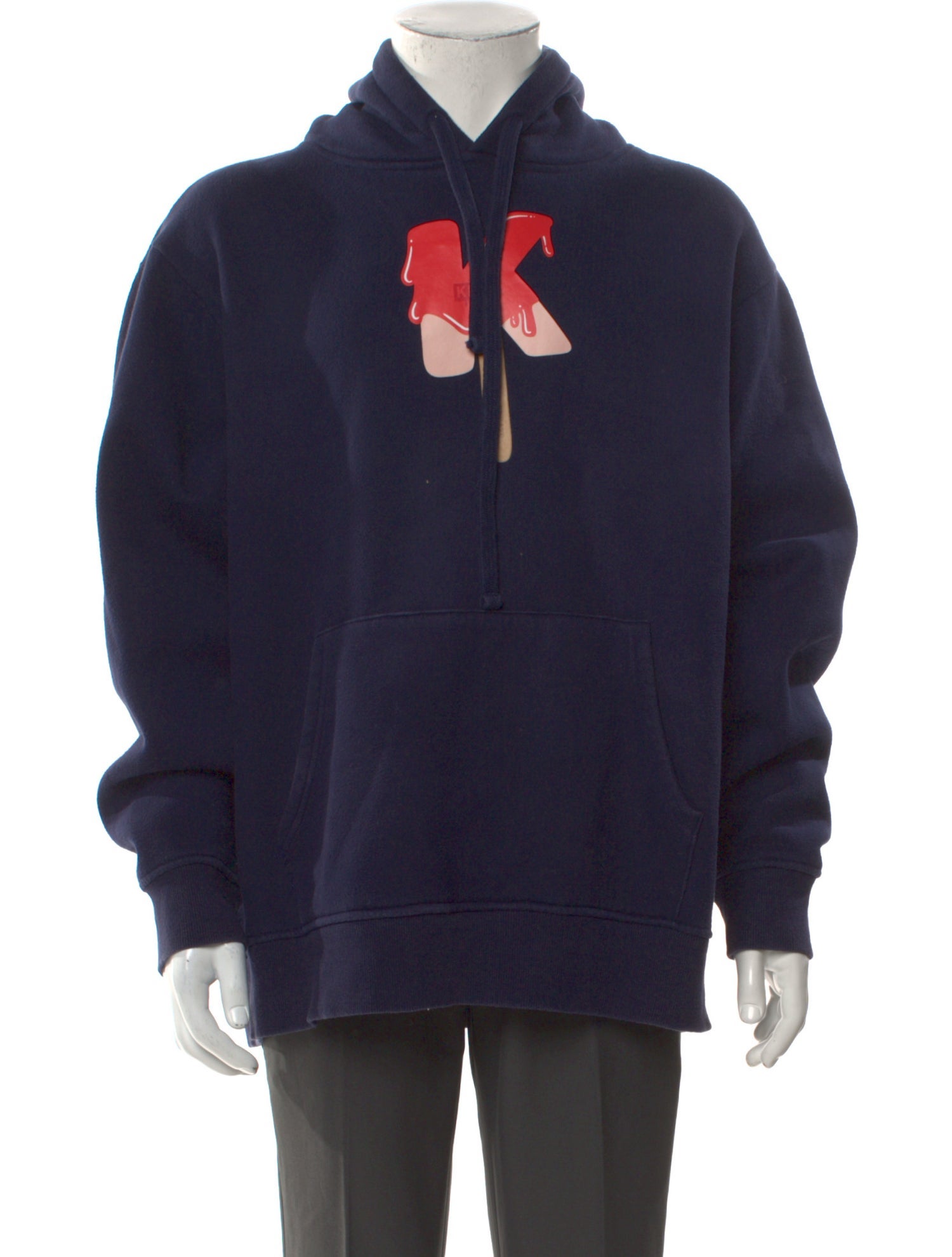 KITH Graphic Print Crew Neck Hoodie