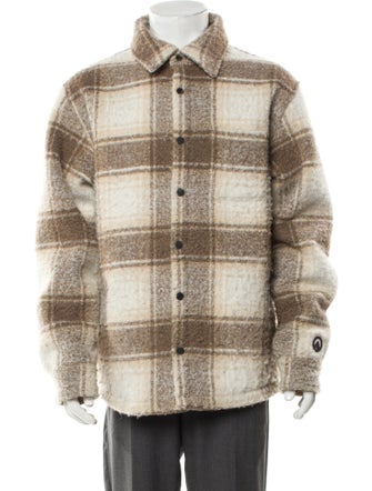 KITH Plaid Print Puffer Coat