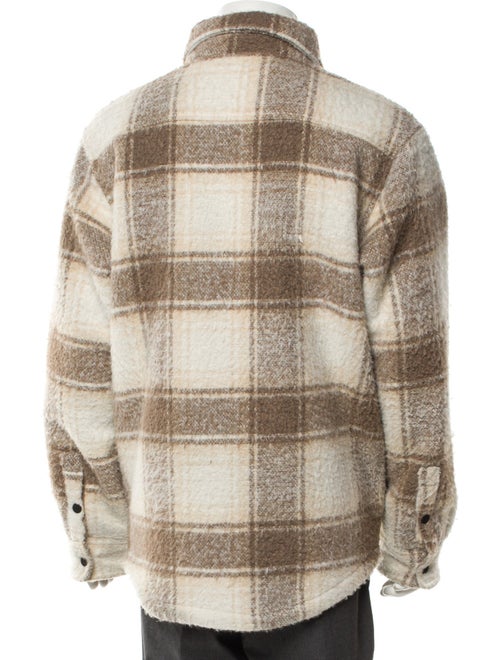 KITH Plaid Print Puffer Coat