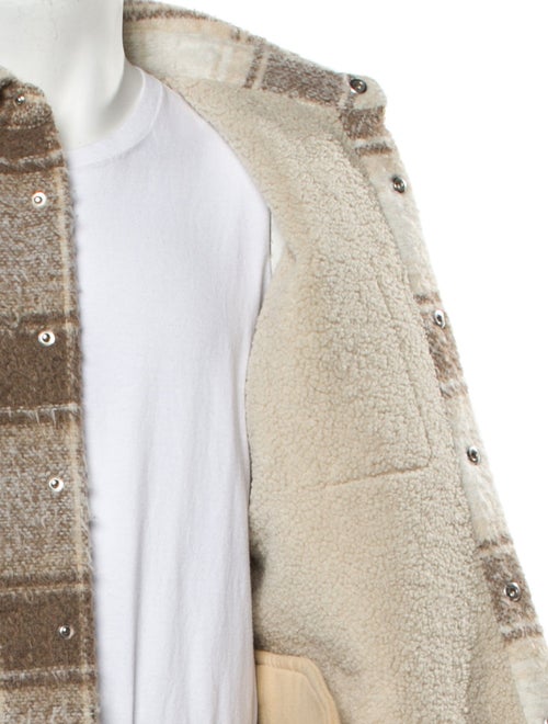 KITH Plaid Print Puffer Coat