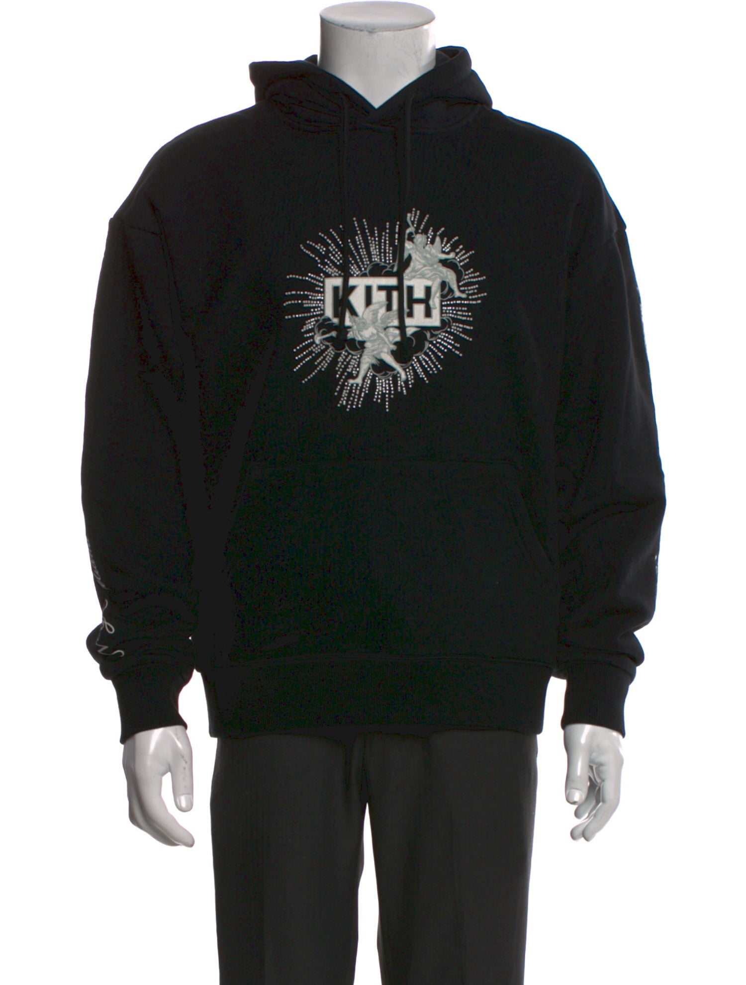 KITH Graphic Print Crew Neck Hoodie