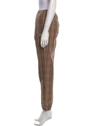 KITH Plaid Print Skinny Leg Pants