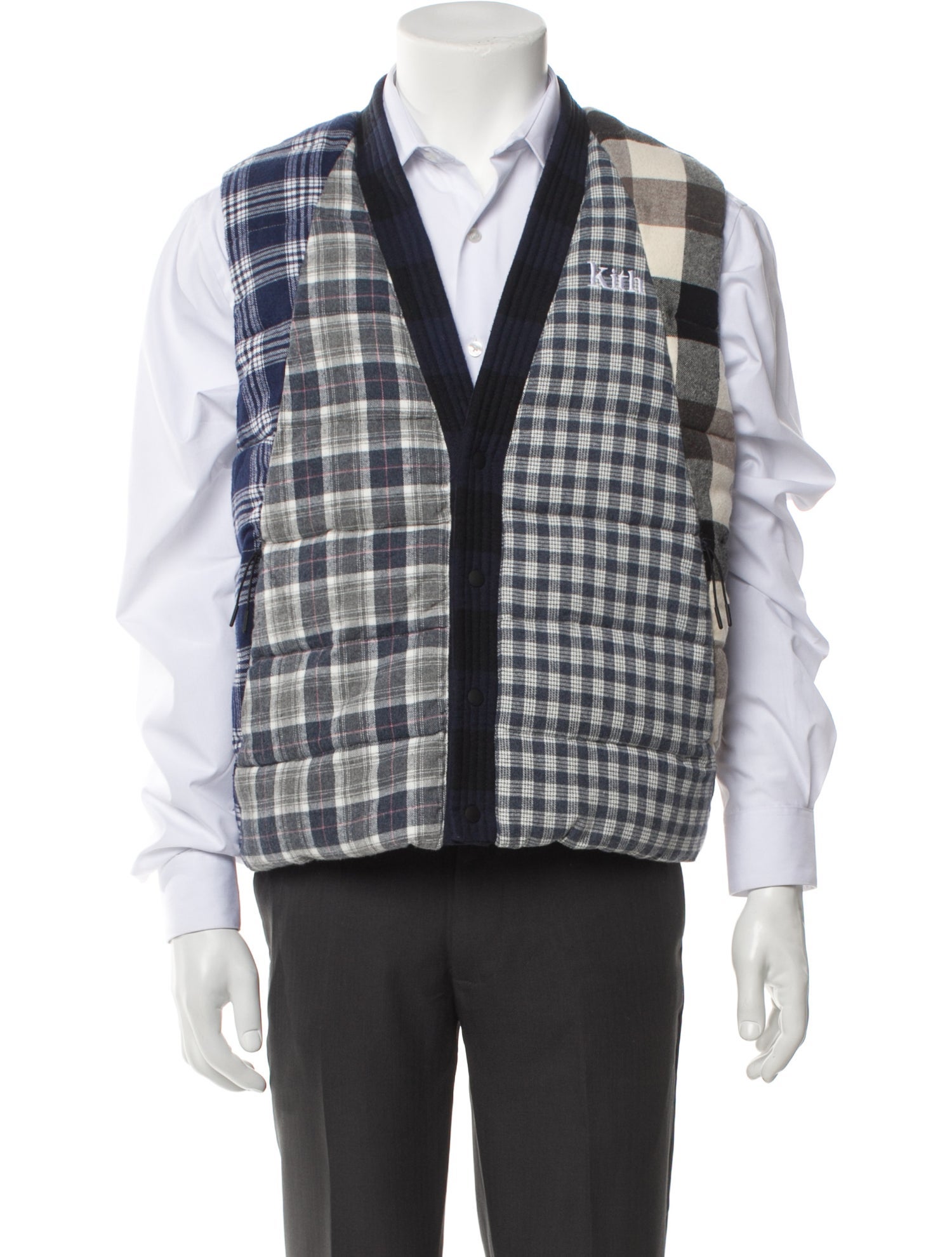 KITH Plaid Print Vest