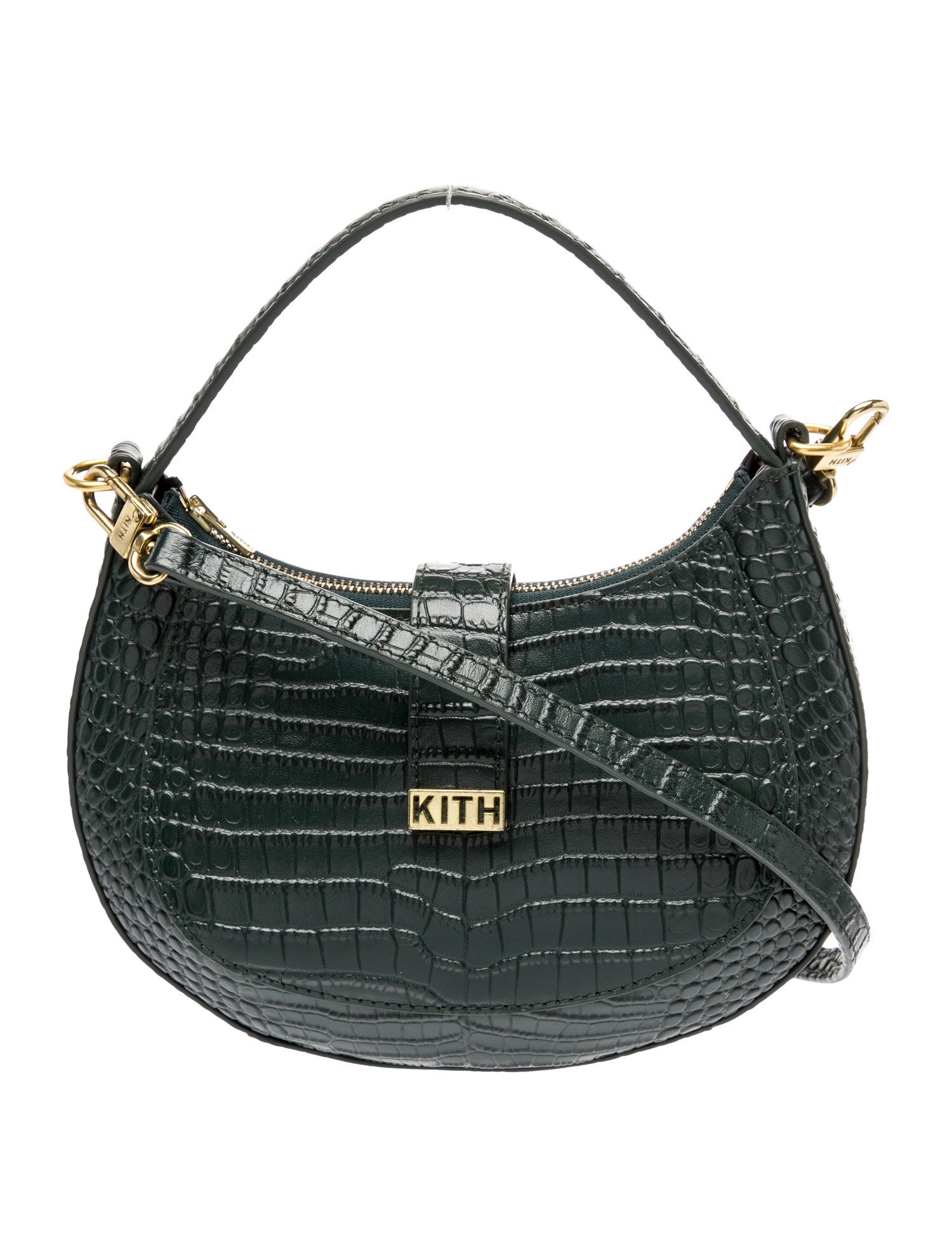 KITH Embossed Leather Top Handle Bag