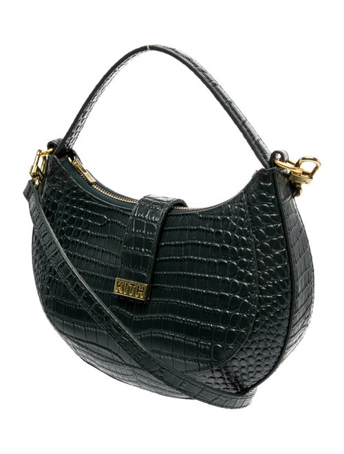 KITH Embossed Leather Top Handle Bag