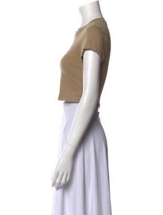 KITH Crew Neck Short Sleeve Crop Top