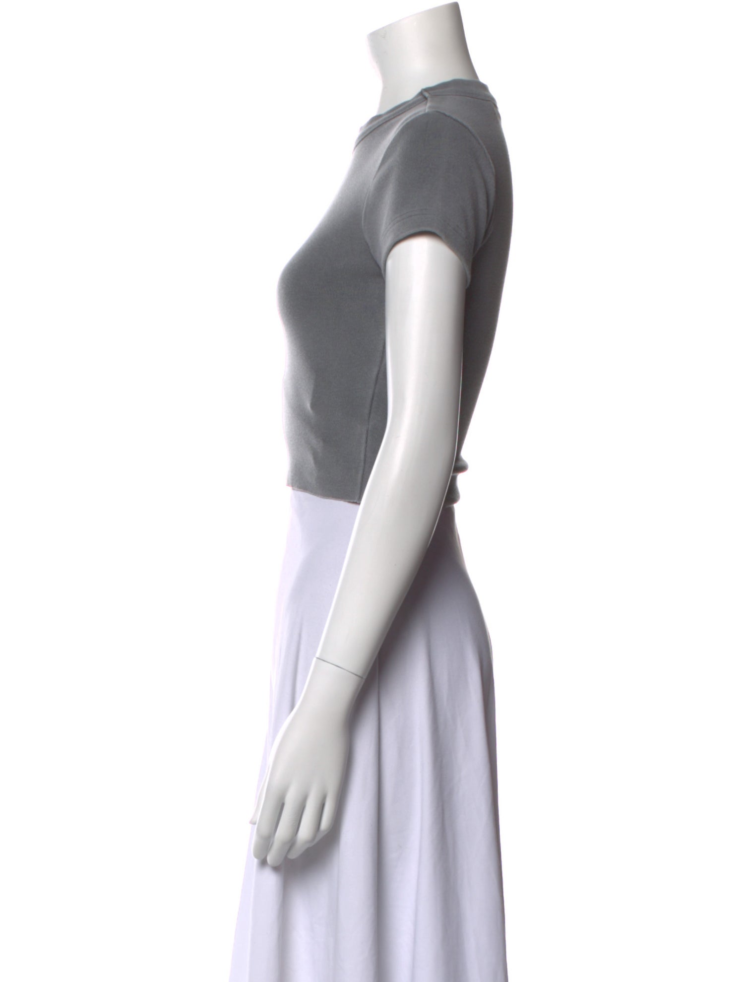 KITH Crew Neck Short Sleeve Crop Top