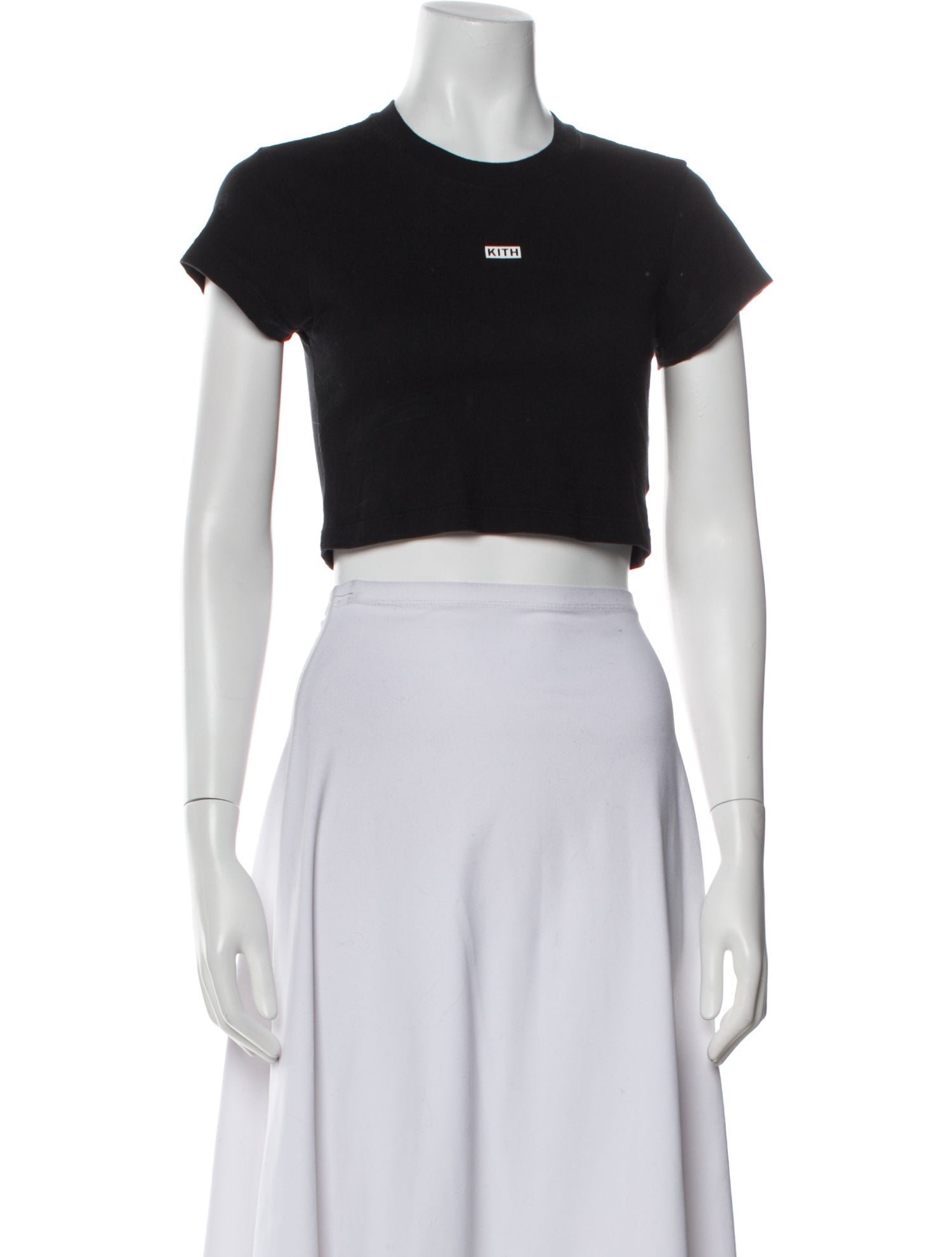 KITH Crew Neck Short Sleeve Crop Top