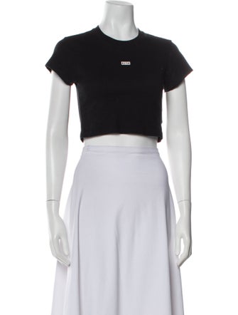 KITH Crew Neck Short Sleeve Crop Top
