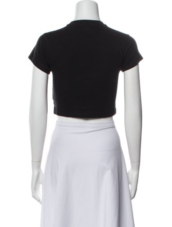 KITH Crew Neck Short Sleeve Crop Top