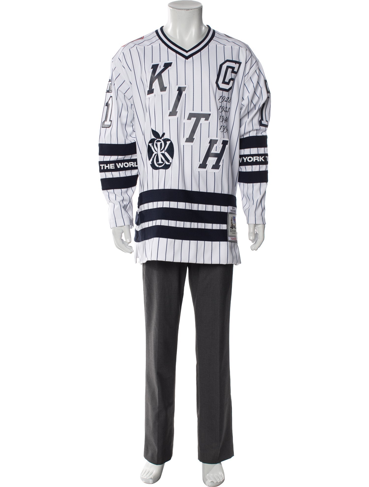 KITH Striped Long Sleeve Shirt w/ Tags