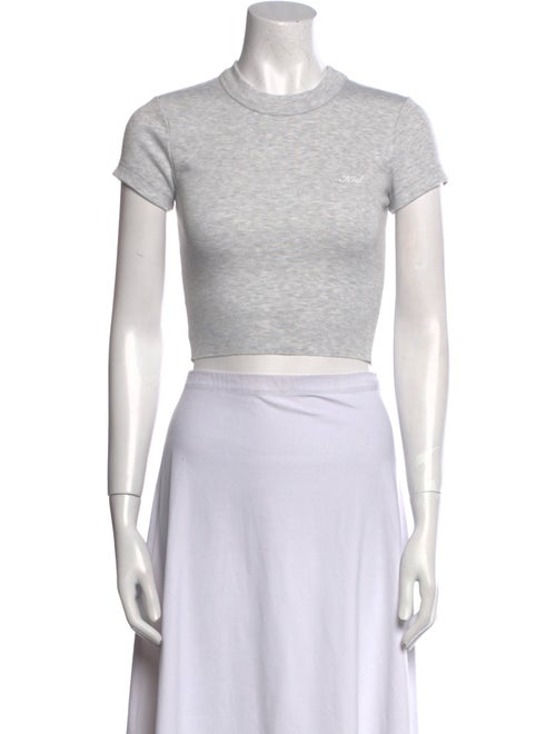 KITH Mock Neck Short Sleeve Crop Top