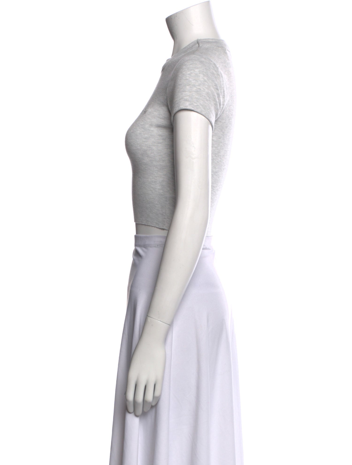 KITH Mock Neck Short Sleeve Crop Top