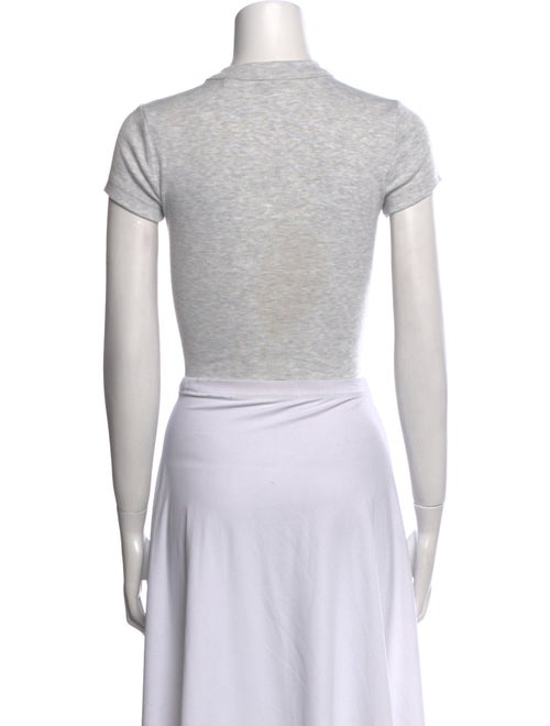 KITH Mock Neck Short Sleeve Crop Top