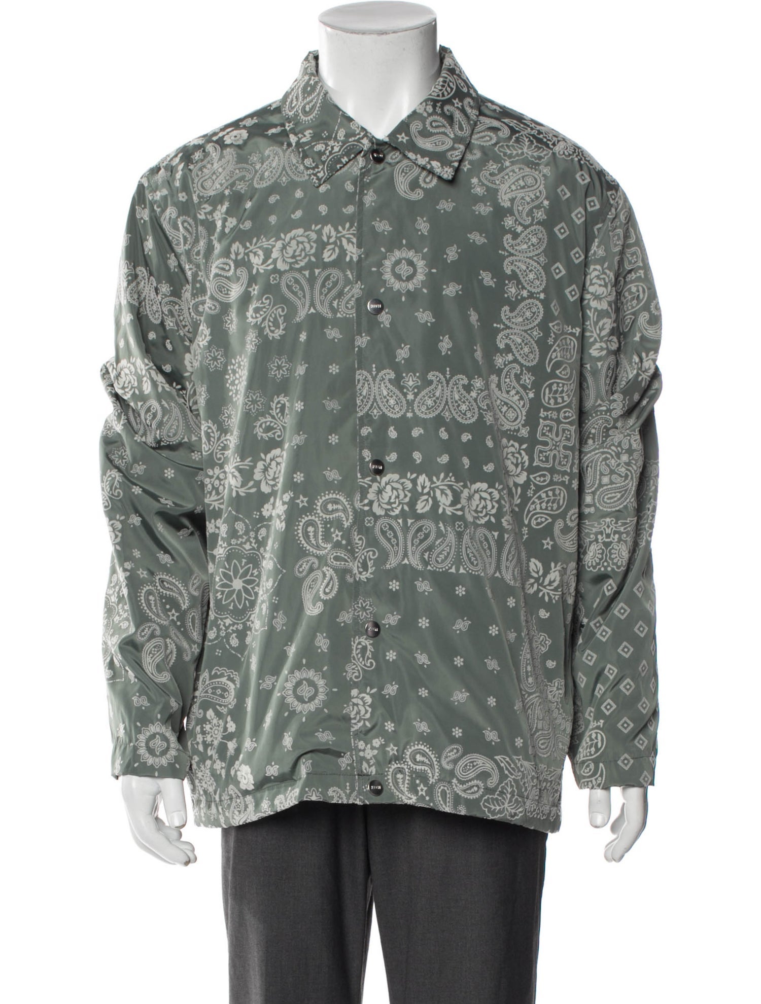 KITH Graphic Print Denim Jacket