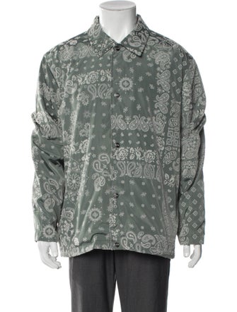 KITH Graphic Print Denim Jacket