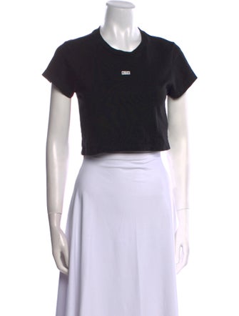 KITH Crew Neck Short Sleeve Crop Top