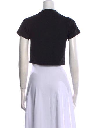 KITH Crew Neck Short Sleeve Crop Top