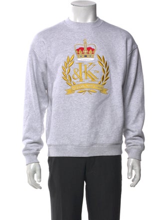 KITH Graphic Print Crew Neck Sweatshirt