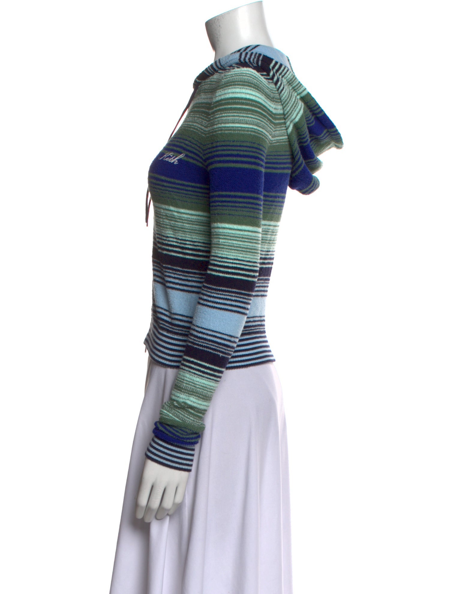 KITH Striped Crew Neck Sweatshirt