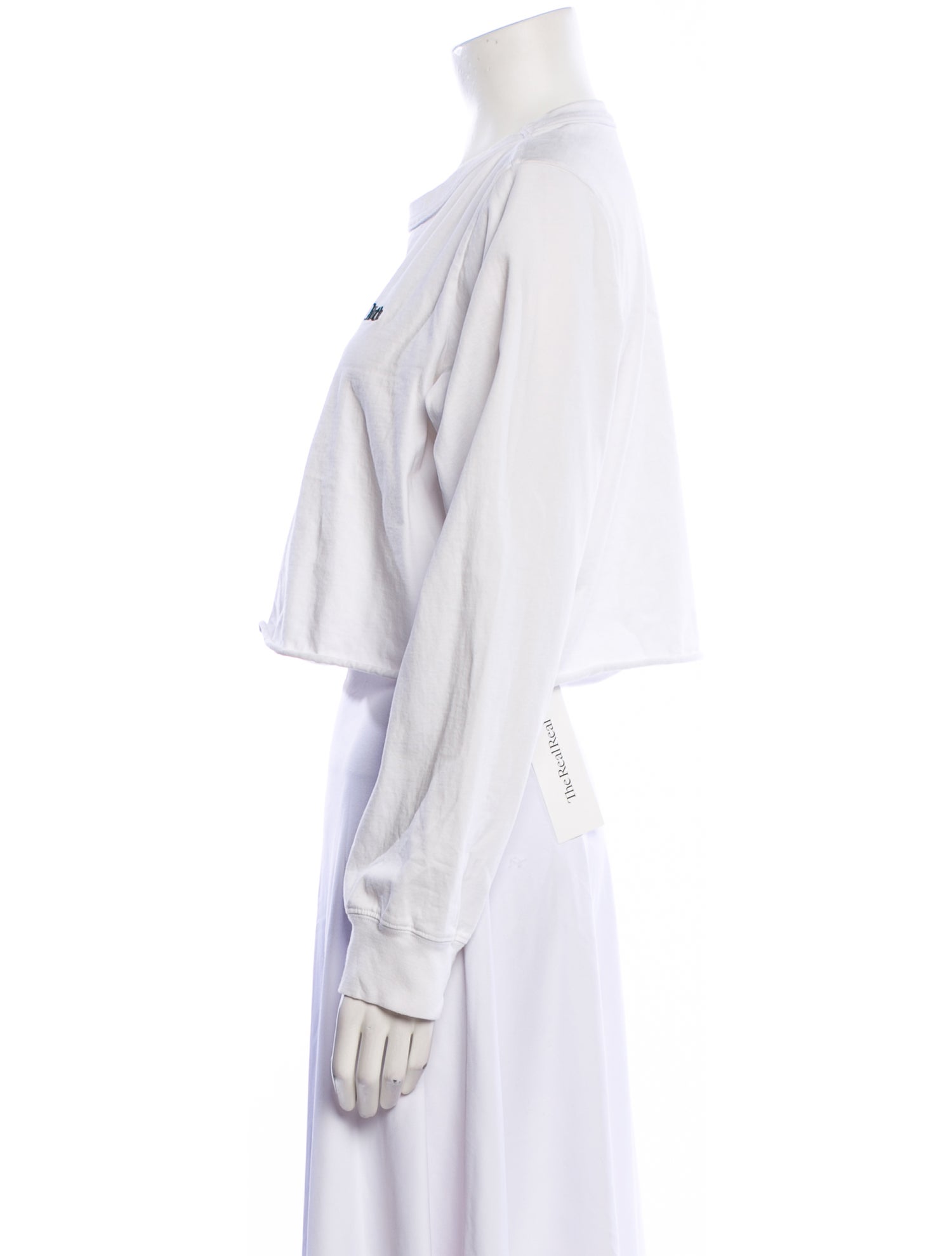 KITH Mock Neck Long Sleeve Crop Top