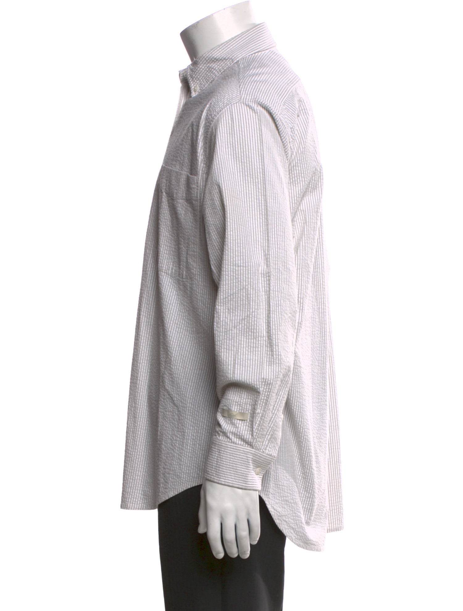 KITH Striped Long Sleeve Dress Shirt