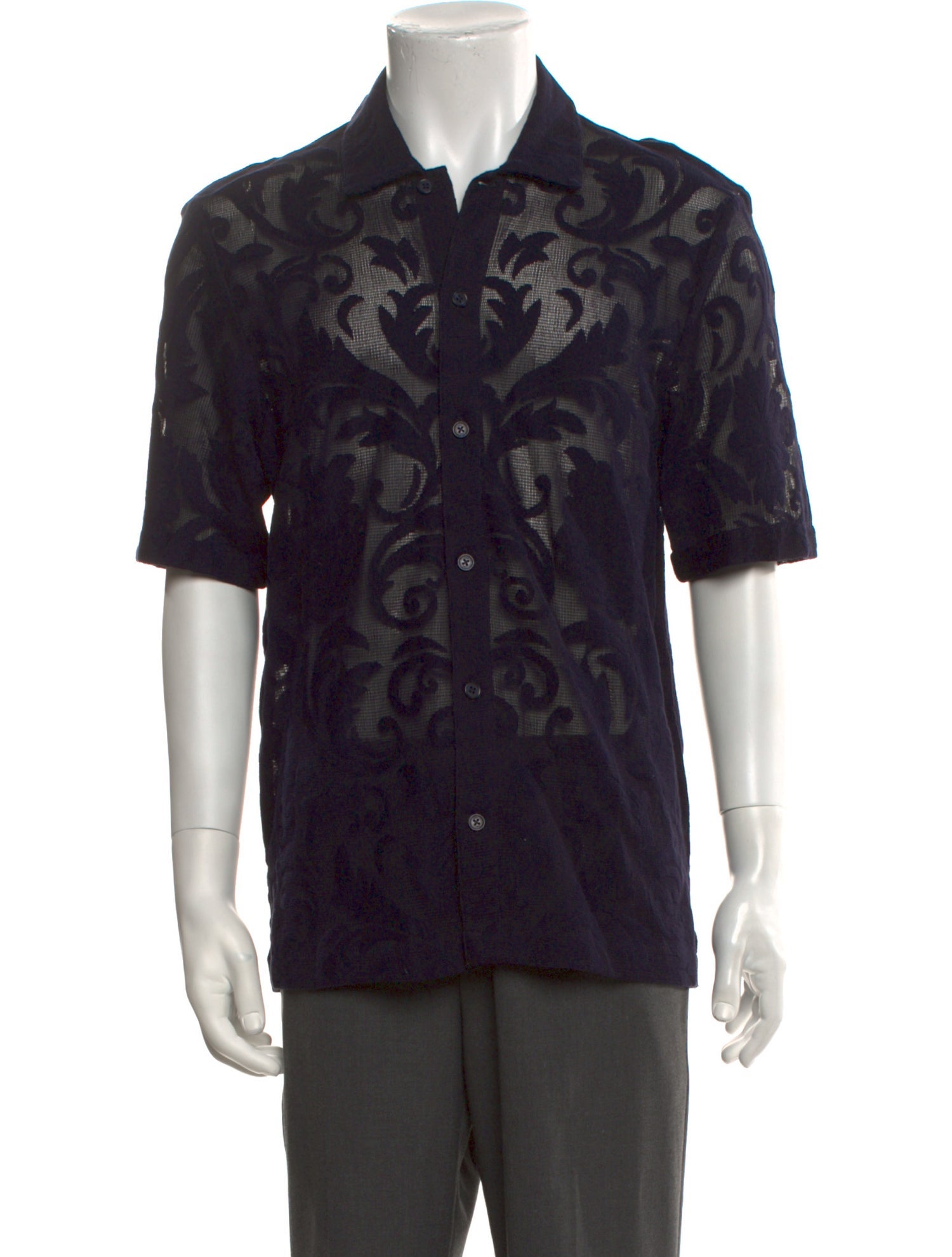 KITH Lace Pattern Short Sleeve Shirt