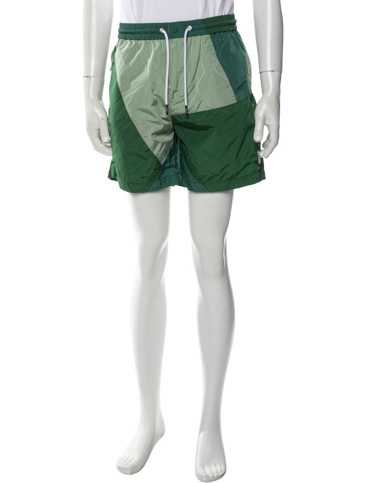 KITH Colorblock Pattern Swim Trunks w/ Tags