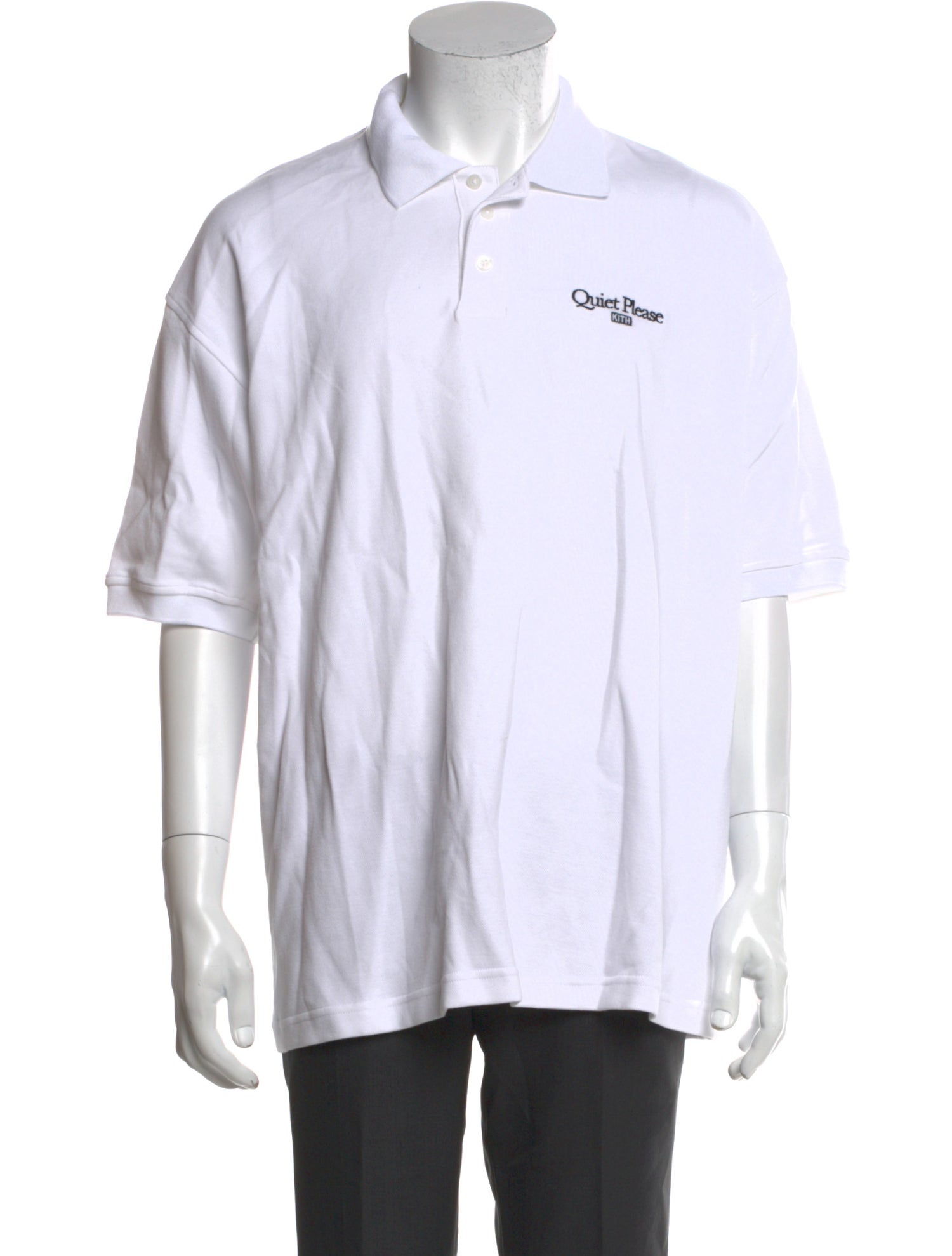 KITH Graphic Print Collar Polo Shirt w/ Tags