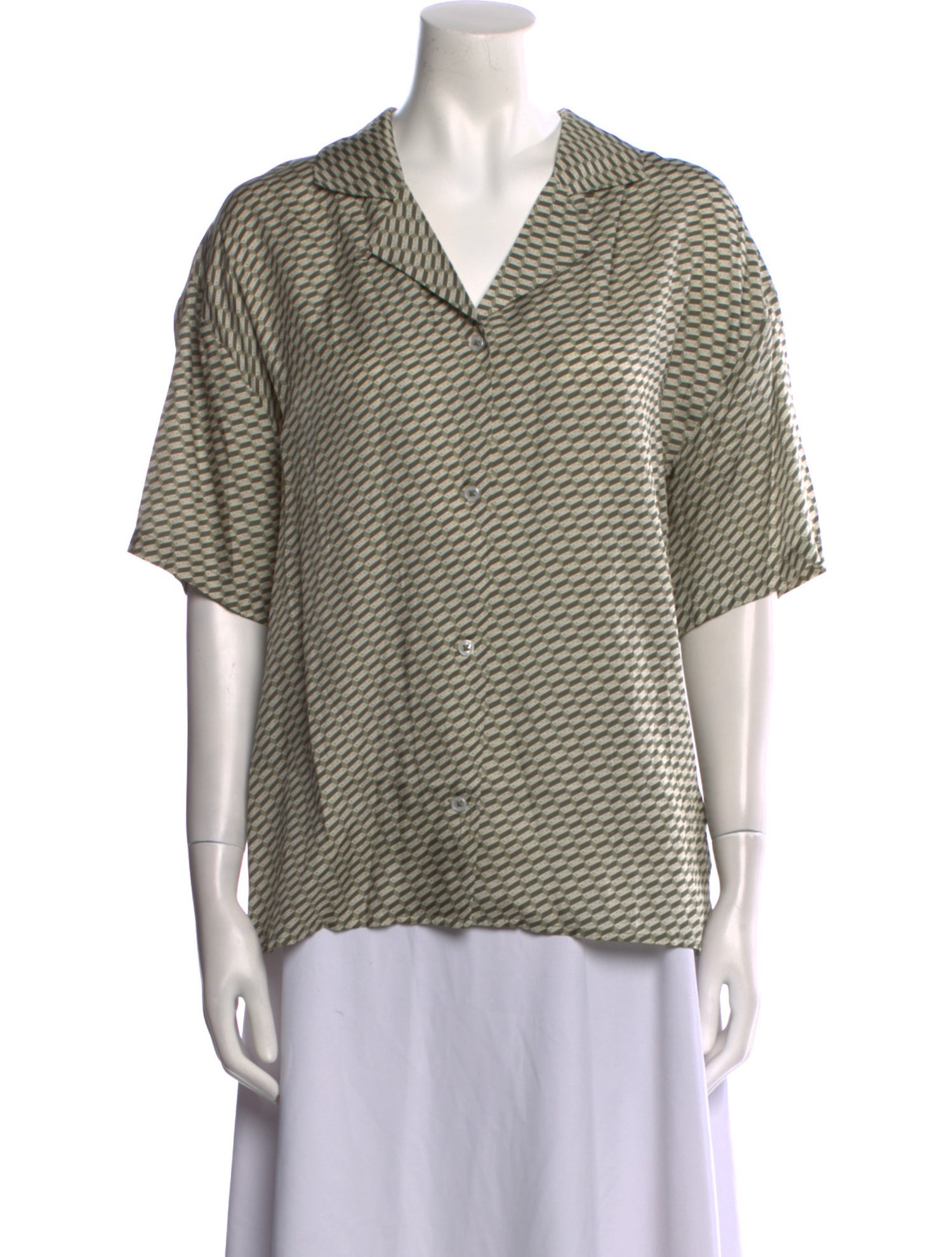 KITH Silk Printed Polo