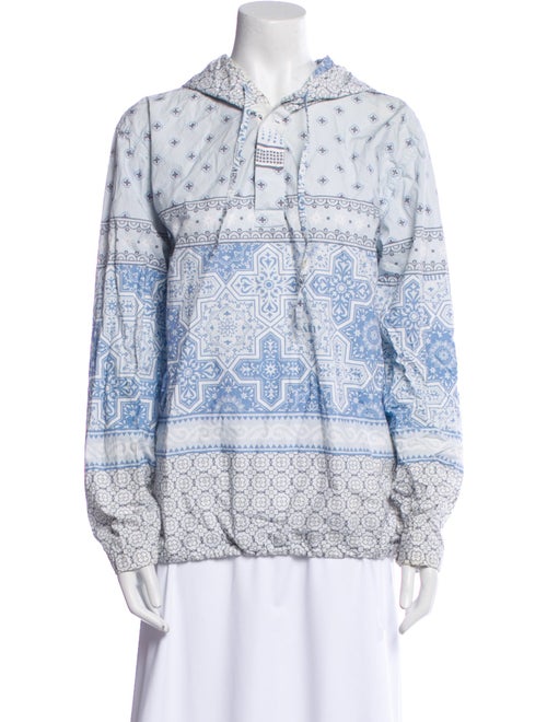 KITH Printed Mock Neck Sweatshirt