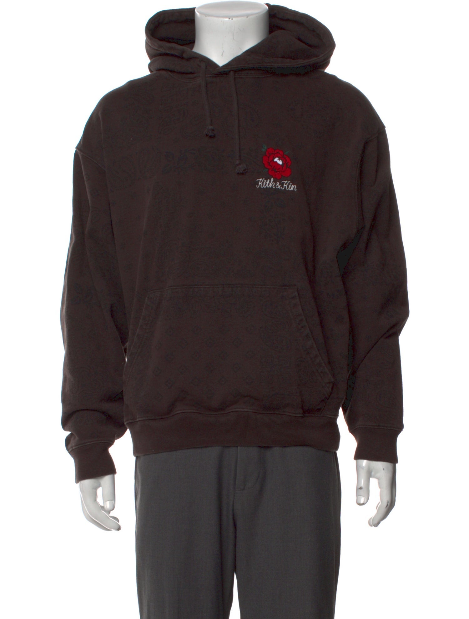 KITH Graphic Print Crew Neck Hoodie