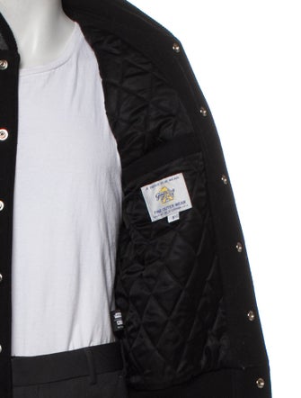 KITH Wool Graphic Print Varsity Jacket