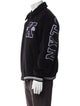 KITH Virgin Wool Graphic Print Varsity Jacket