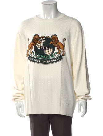 KITH Graphic Print Crew Neck Pullover