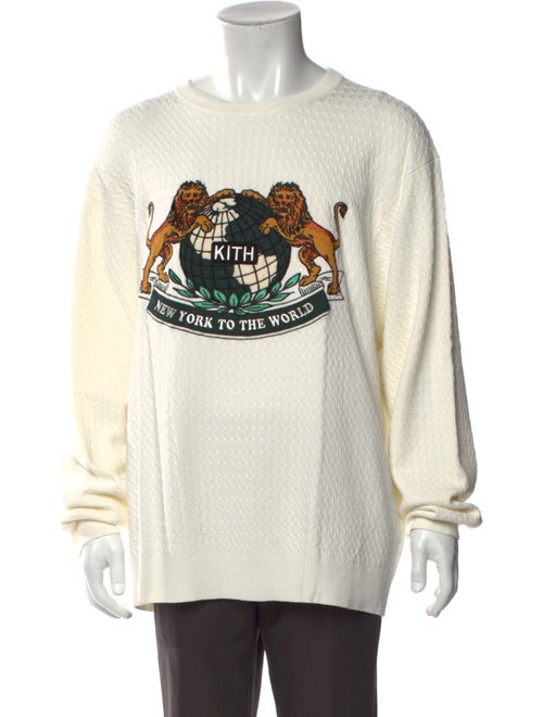 KITH Graphic Print Crew Neck Pullover
