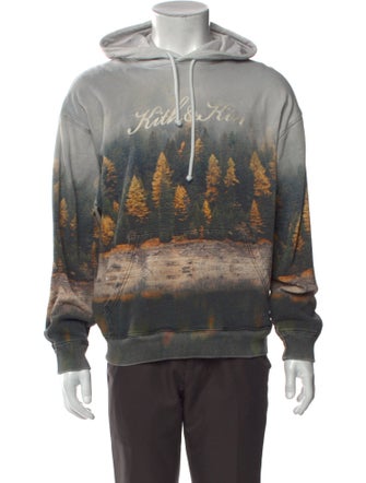 KITH Printed Crew Neck Hoodie