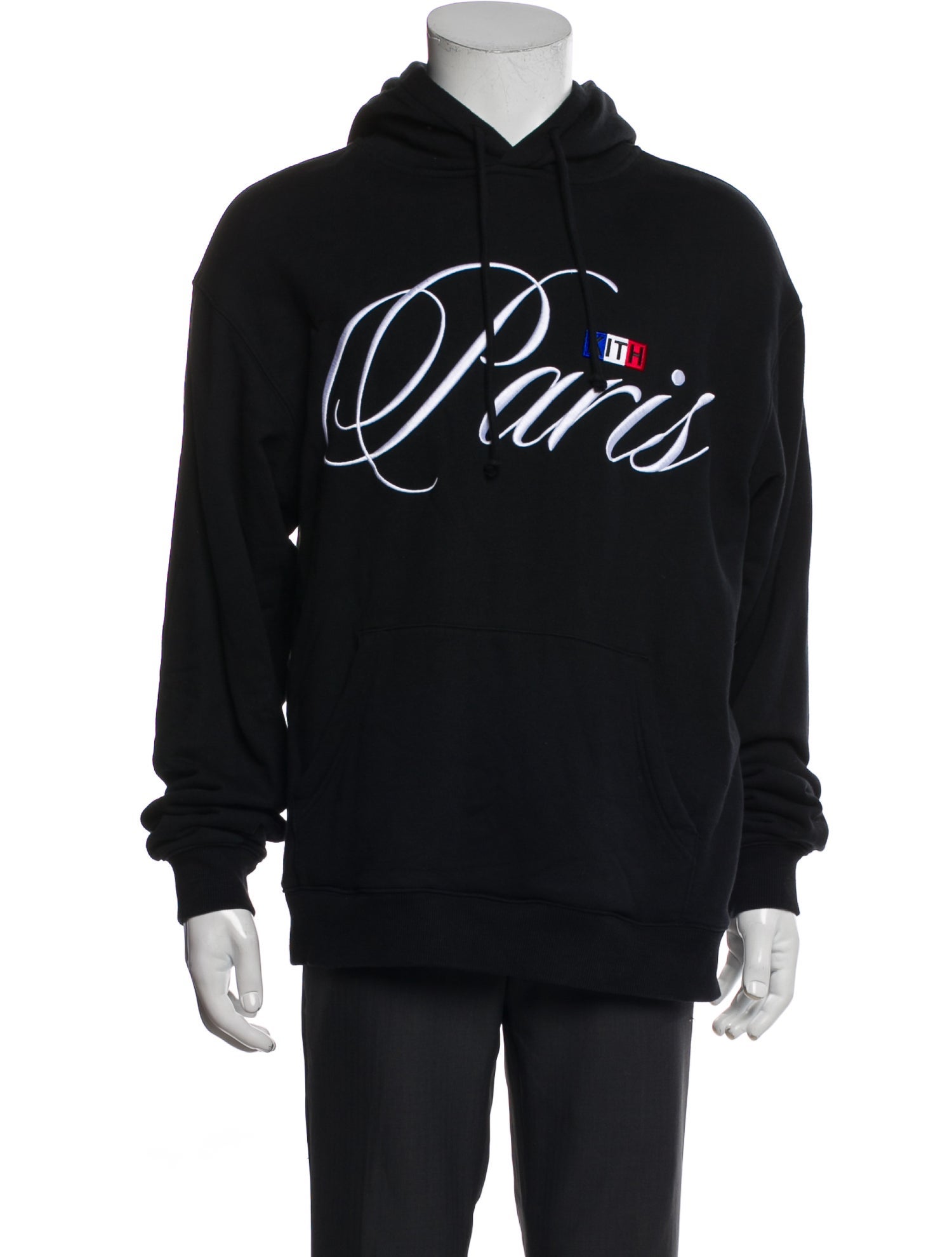 KITH Graphic Print V-Neck Hoodie w/ Tags