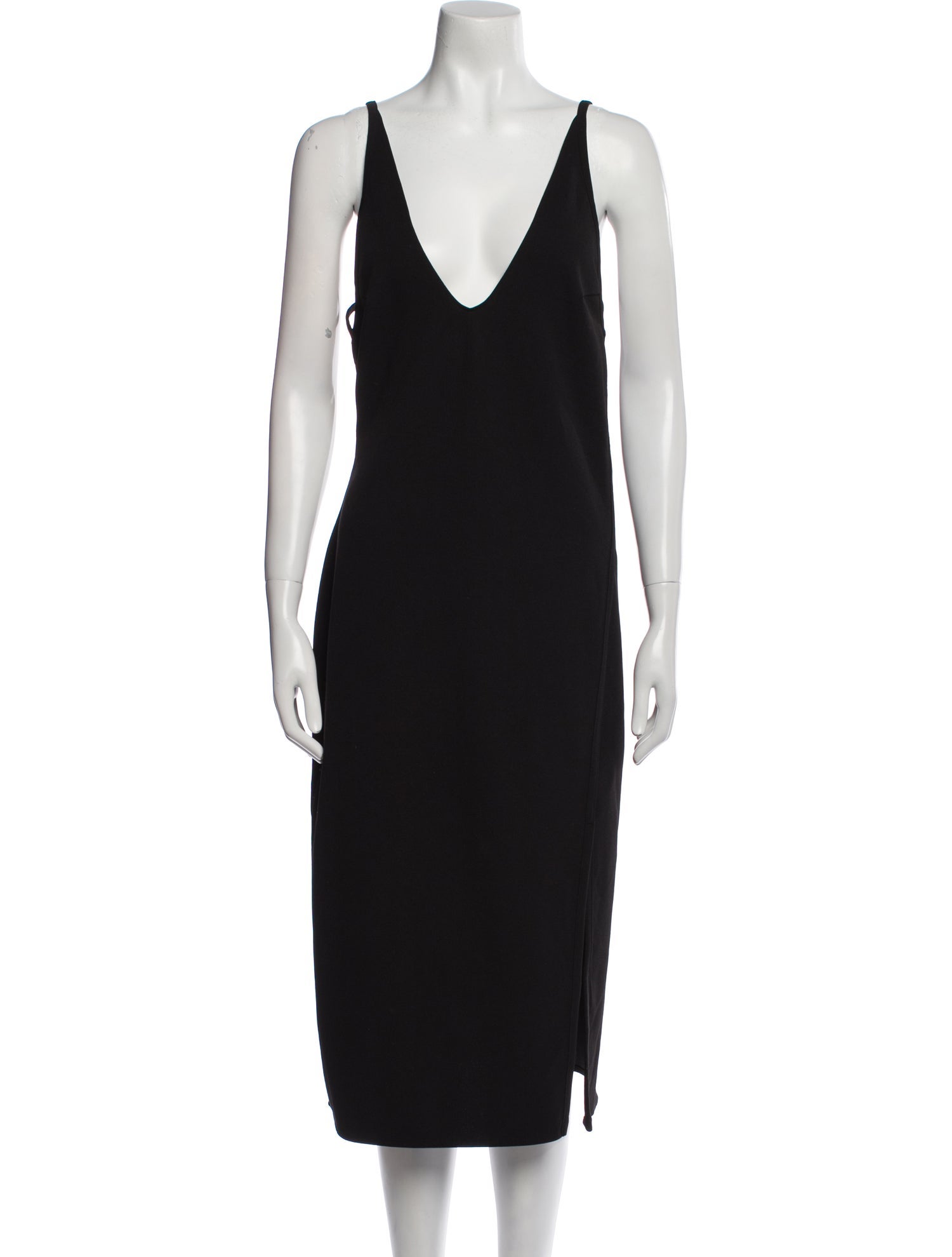 KITH V-Neck Midi Length Dress