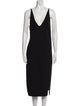 KITH V-Neck Midi Length Dress