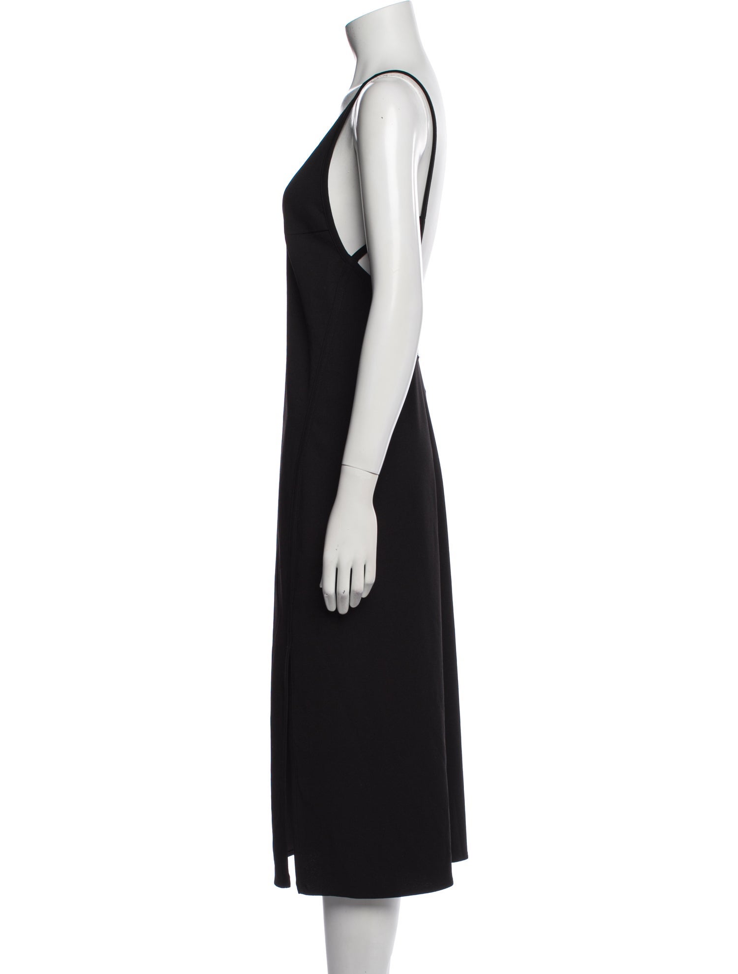 KITH V-Neck Midi Length Dress