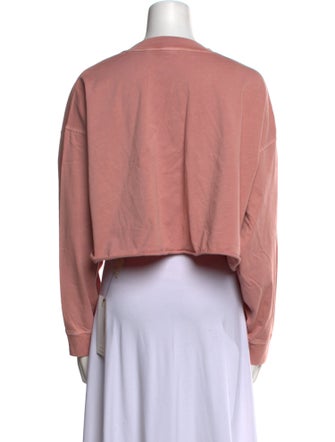 KITH Mock Neck Long Sleeve Crop Top