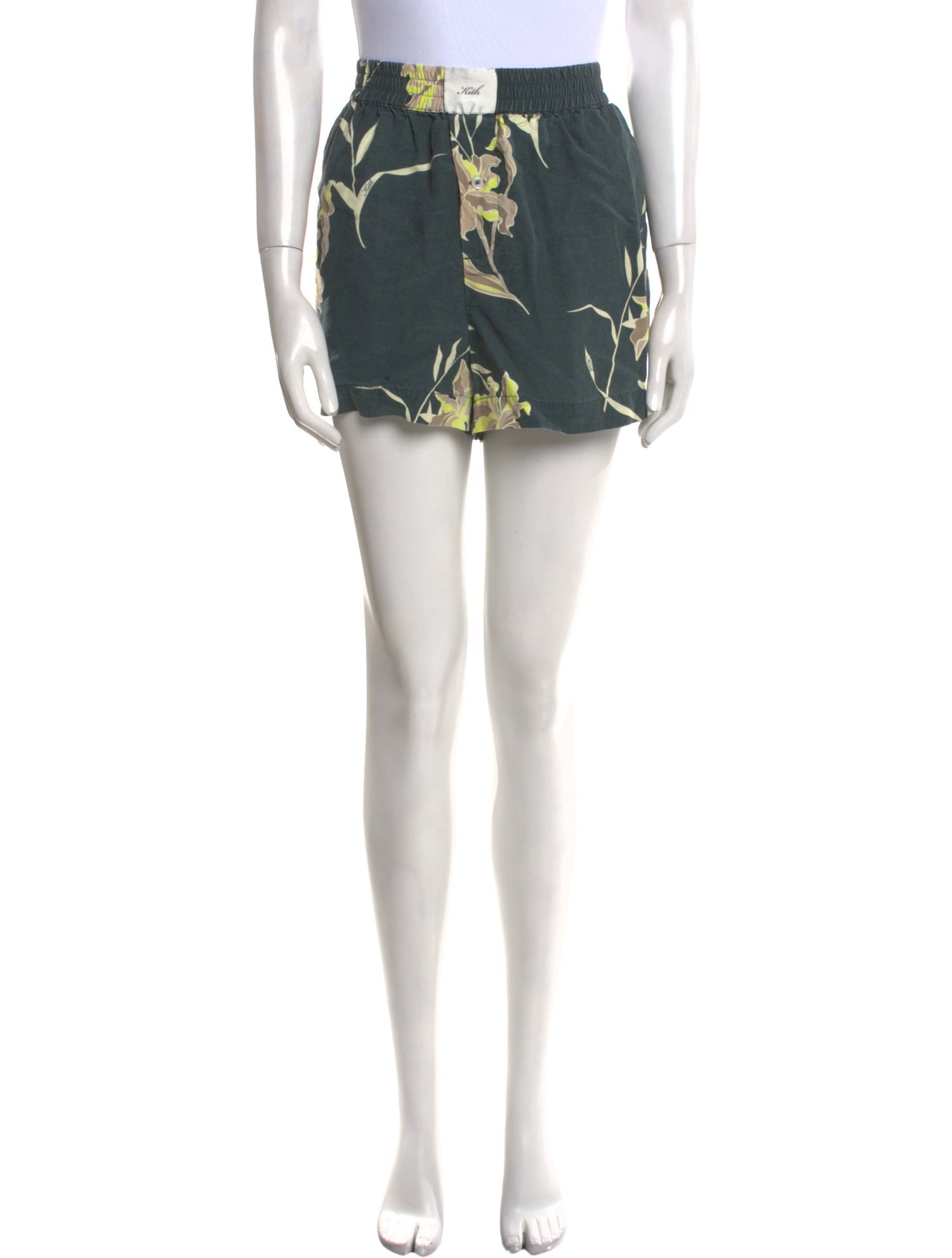 KITH Floral Print Mini Shorts