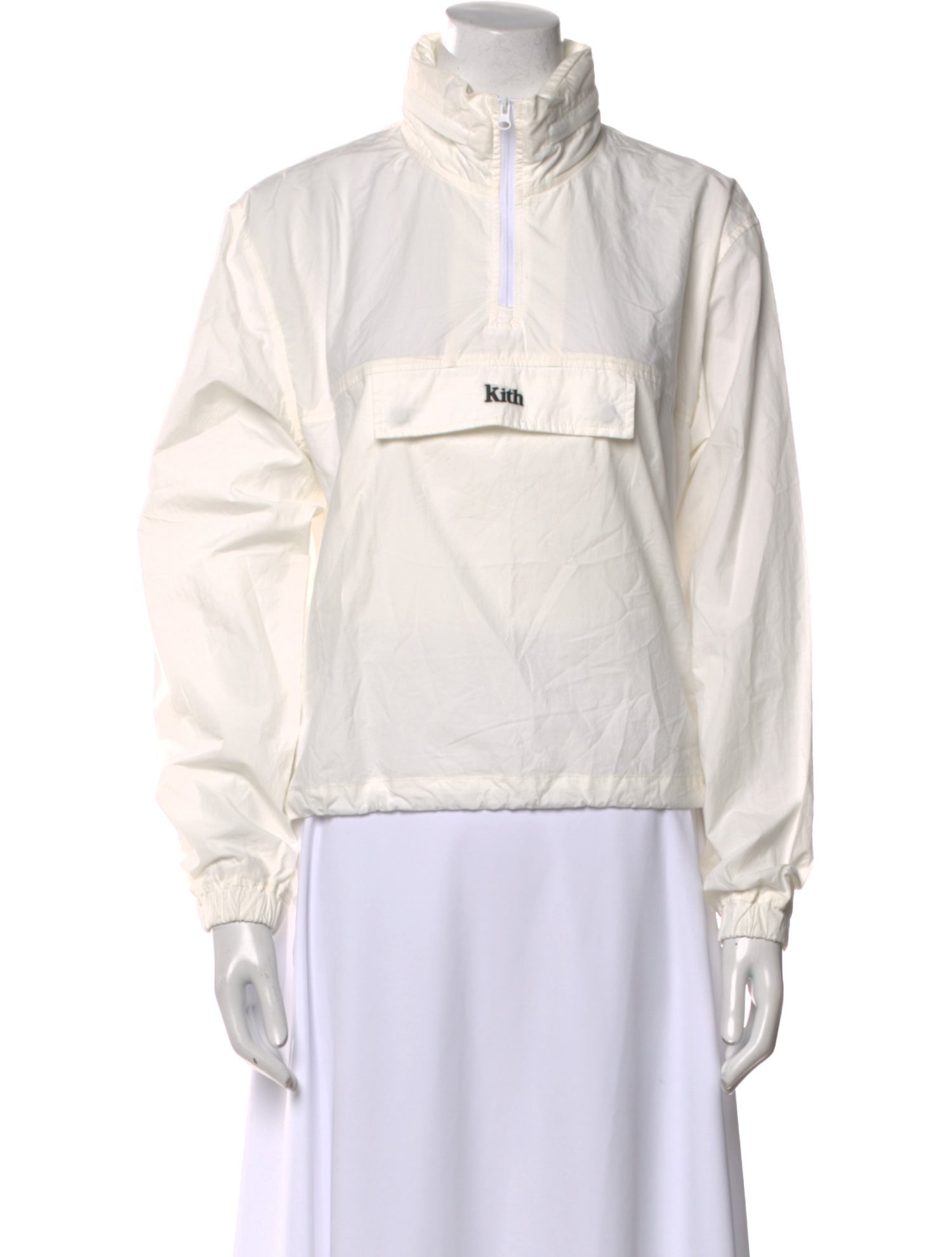 KITH Mock Neck Long Sleeve Sweatshirt