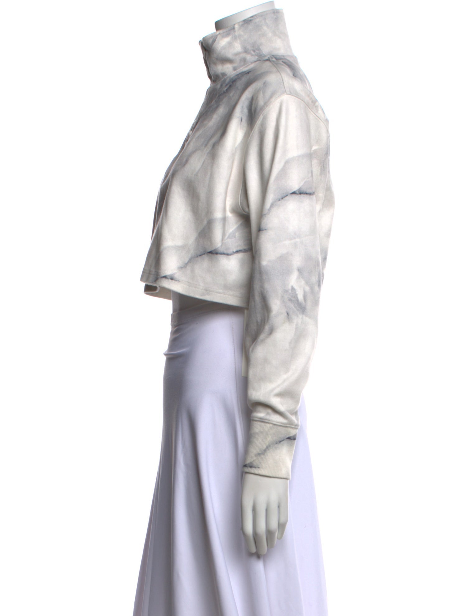 KITH Mock Neck Long Sleeve Crop Top