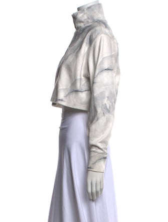 KITH Mock Neck Long Sleeve Crop Top